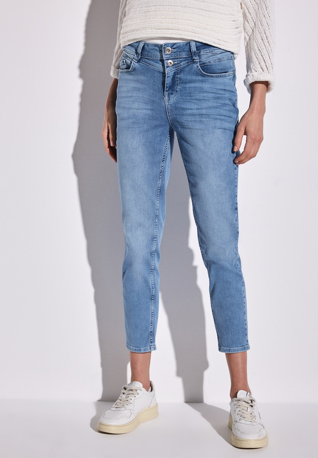 

Джинсы облегающего кроя Street One, цвет Blau