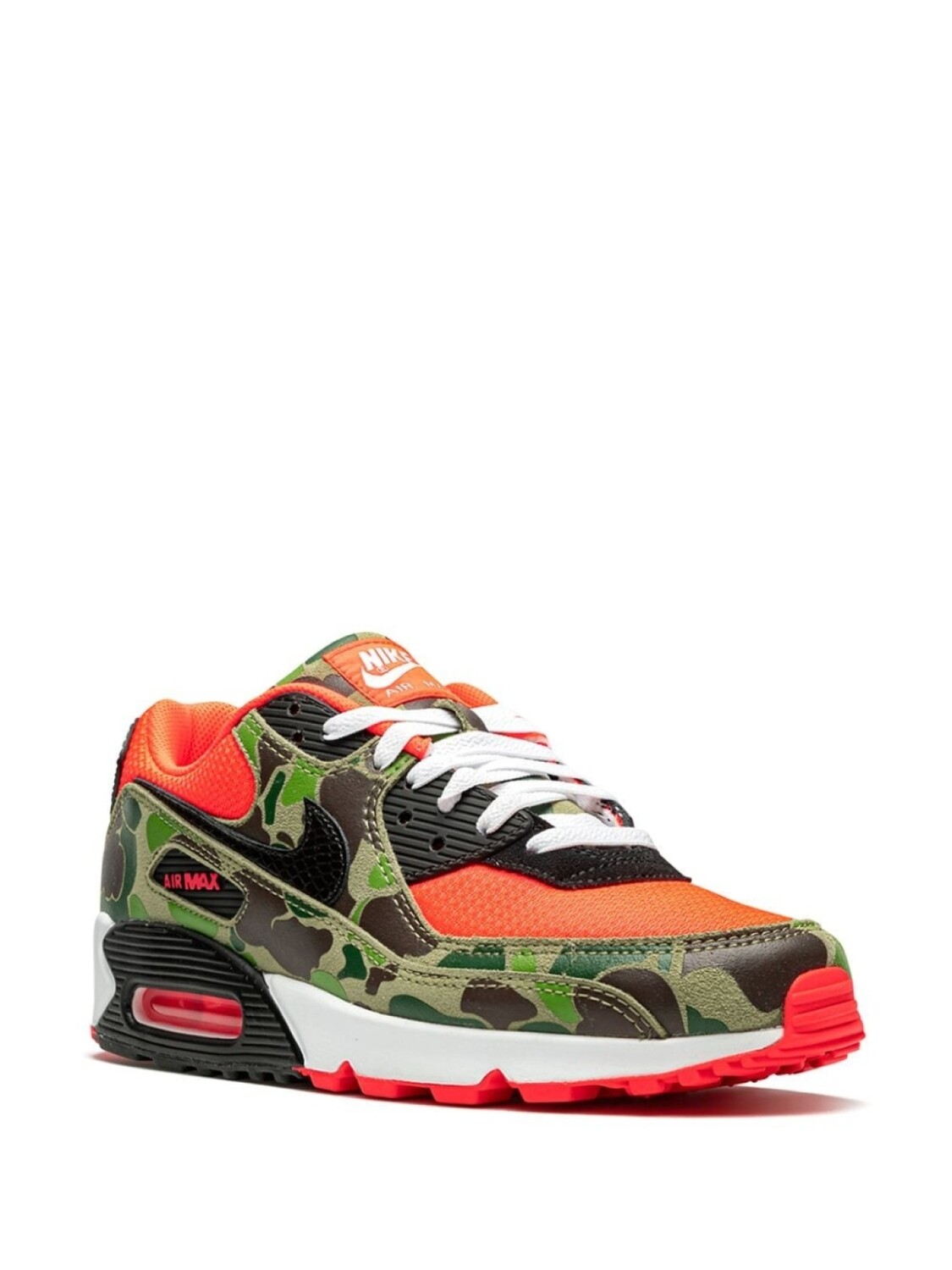 Кроссовки Air Max 90 Retro 'Reverse Duck Camo' Nike, красный — фото 2