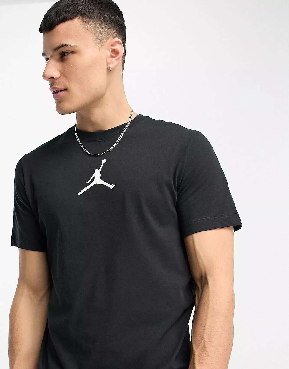 

Черная футболка Jordan Jumpman, Черный, Черная футболка Jordan Jumpman
