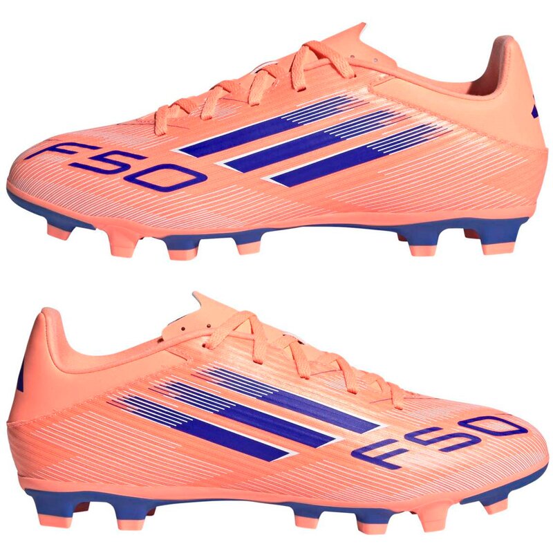 Футбольные бутсы для игры на траве f50 club fg/mg Adidas, мультиколор — фото 4