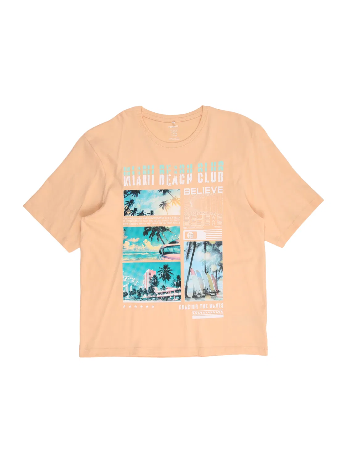 Футболка 'NKMVOTO' Name It, Peach