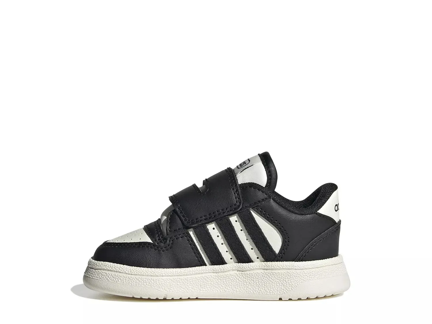 Кроссовки Adidas Break Start — детские, черные/белые — фото 2