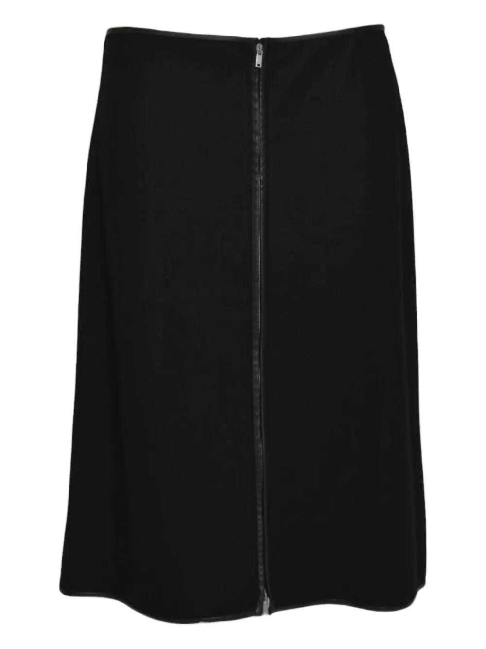 

Миди-юбка на молнии JIL SANDER, черный