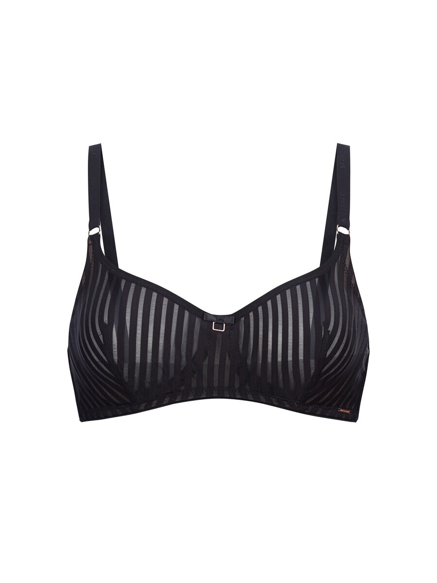 

Бюстгальтер на косточках Marc & André T-shirt Bra, черный