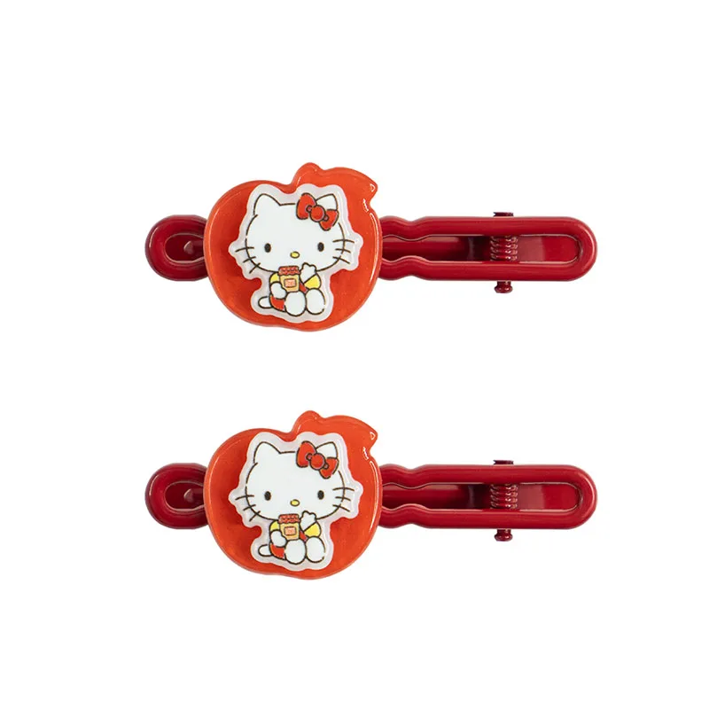 Акриловая заколка для волос Hello Kitty Sanrio, Cut-Out[1 Pair]