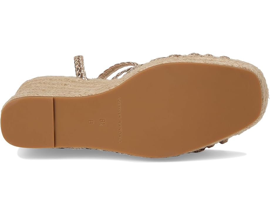 Туфли Loeffler Randall Pamela Mignon Knot Wedge, цвет Champagne/Natural — фото 3