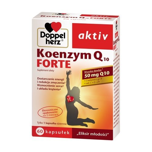 

Queisser Pharma, Доппельгерц Актив Коэнзим Q10 Форте, 60 капсул