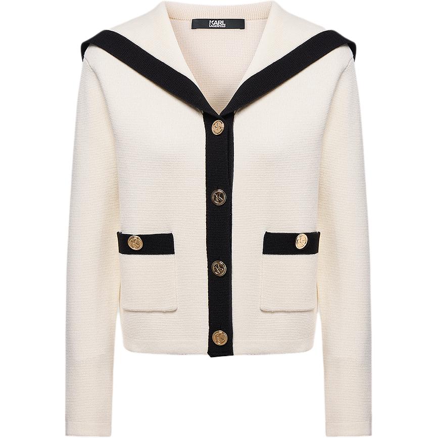 

Свитер KARL LAGERFELD FW25 женский KARL LAGERFELD / Karl Lagerfeld Jeans, белый