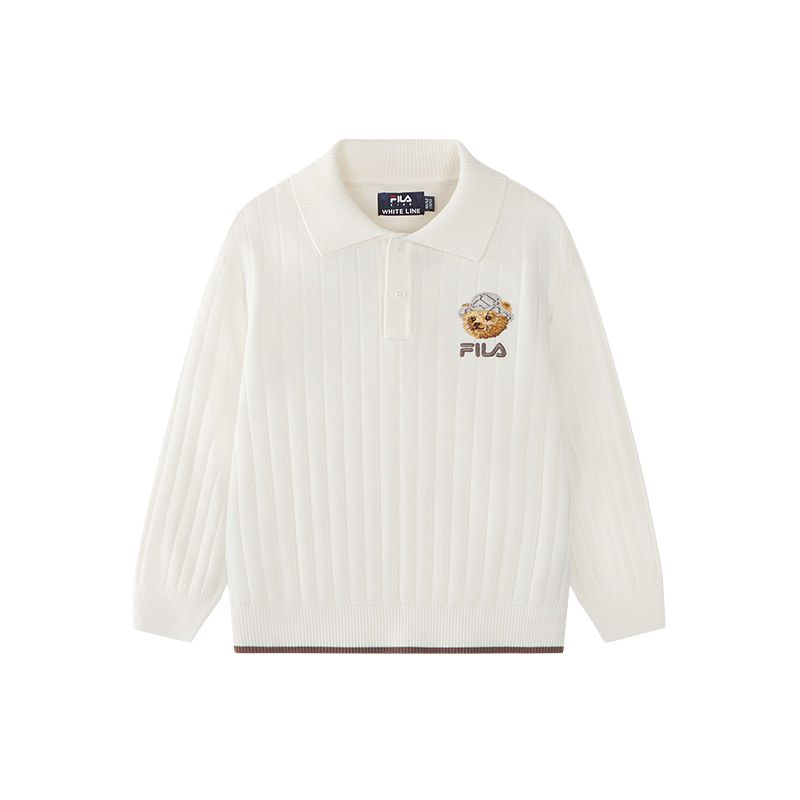 

FILA KIDS Свитер WHITE LINE Cloud White для детей 3-7 лет