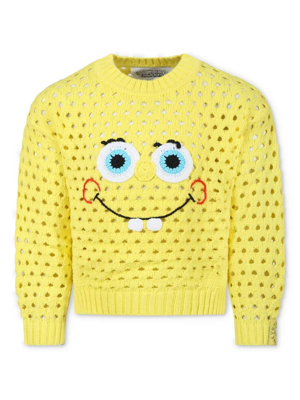 

Свитер SquarePants из коллаборации с SpongeBob Stella McCartney Kids, желтый