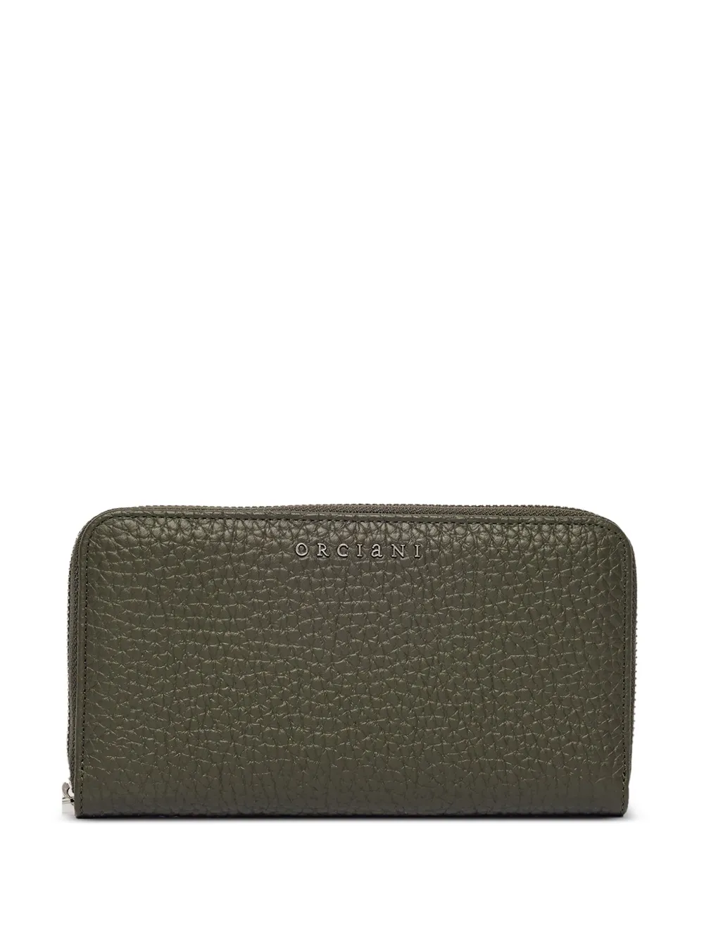 

Большой кошелек на молнии Orciani, зеленый