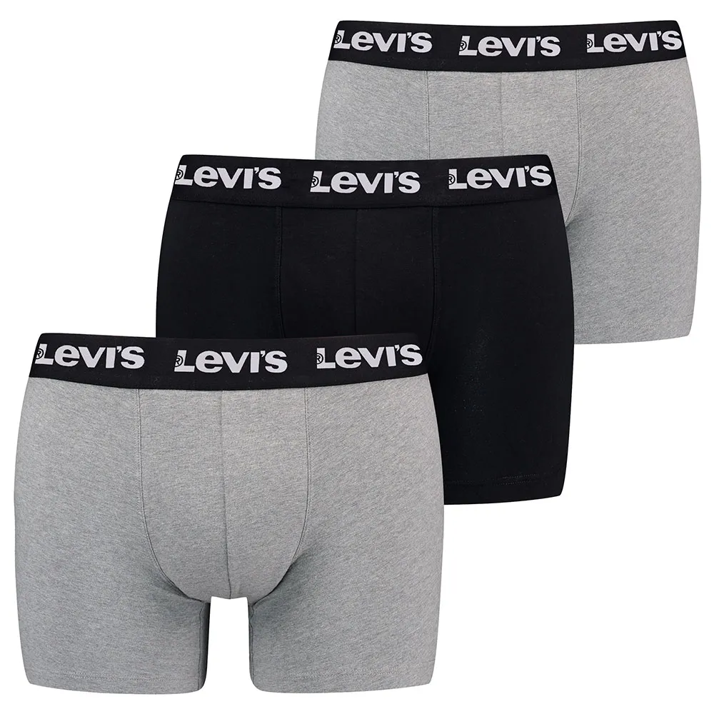 

Боксеры 3 шт Levi's Repeat Logo Brief, черный