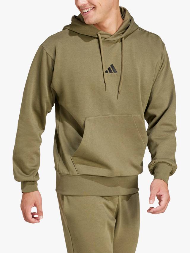 

Уютный худи с логотипом Feel Cosy adidas, Olistr/Black