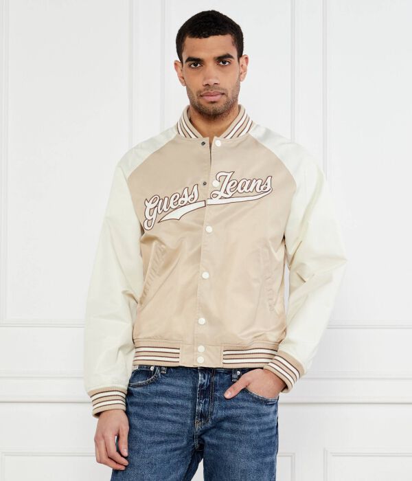 

Куртка-Бомбер Regular fit Guess Jeans, желтый