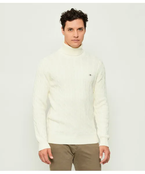 

Водолазка Regular fit Gant, белый