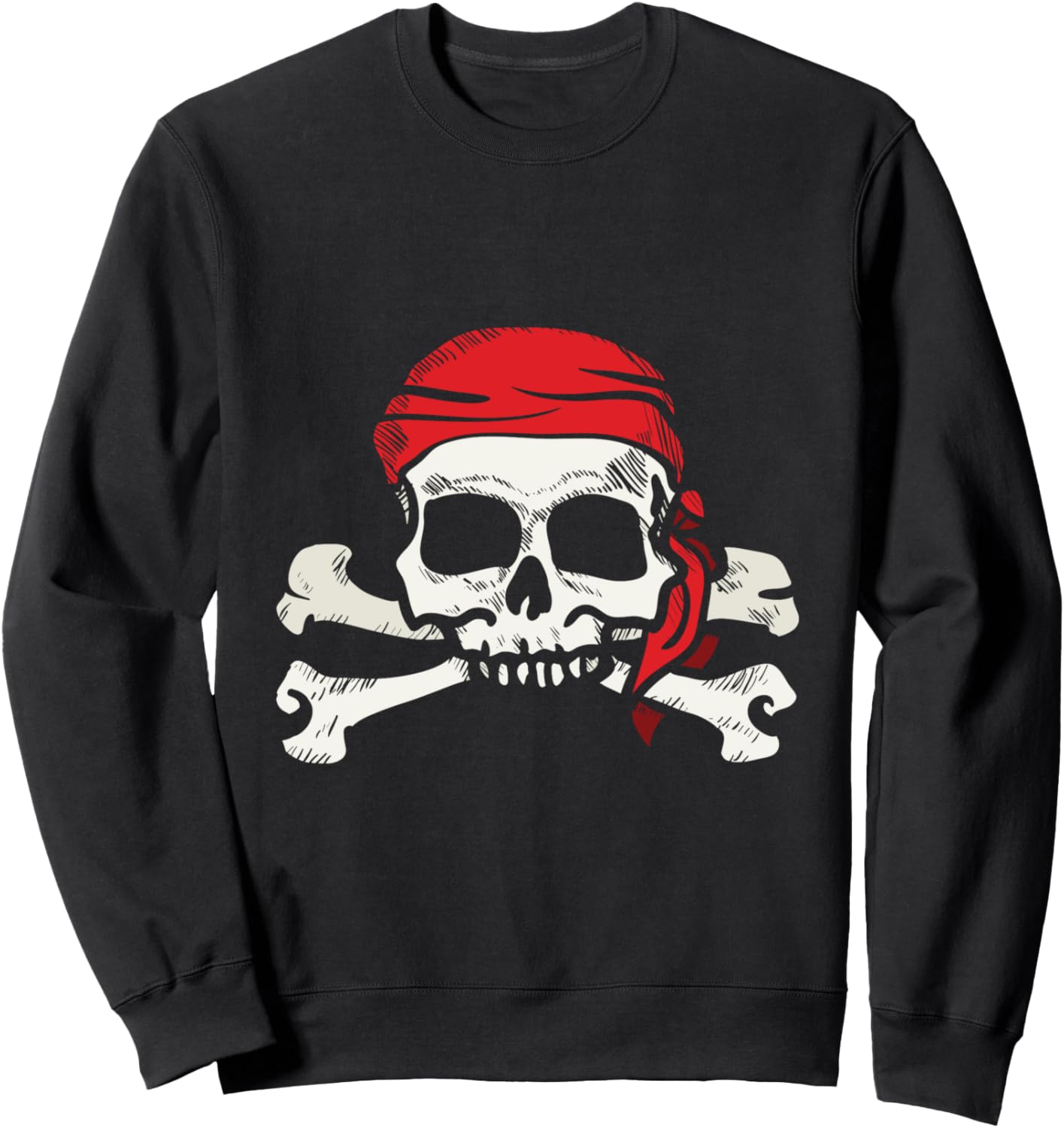 

Пиратский пиратский пиратский флаг, Череп и скрещенные кости, Подарочная толстовка Uab Kidkis, черный