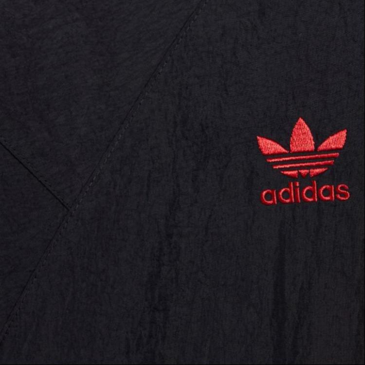 Куртка Adidas Originals черная с красным — фото 4