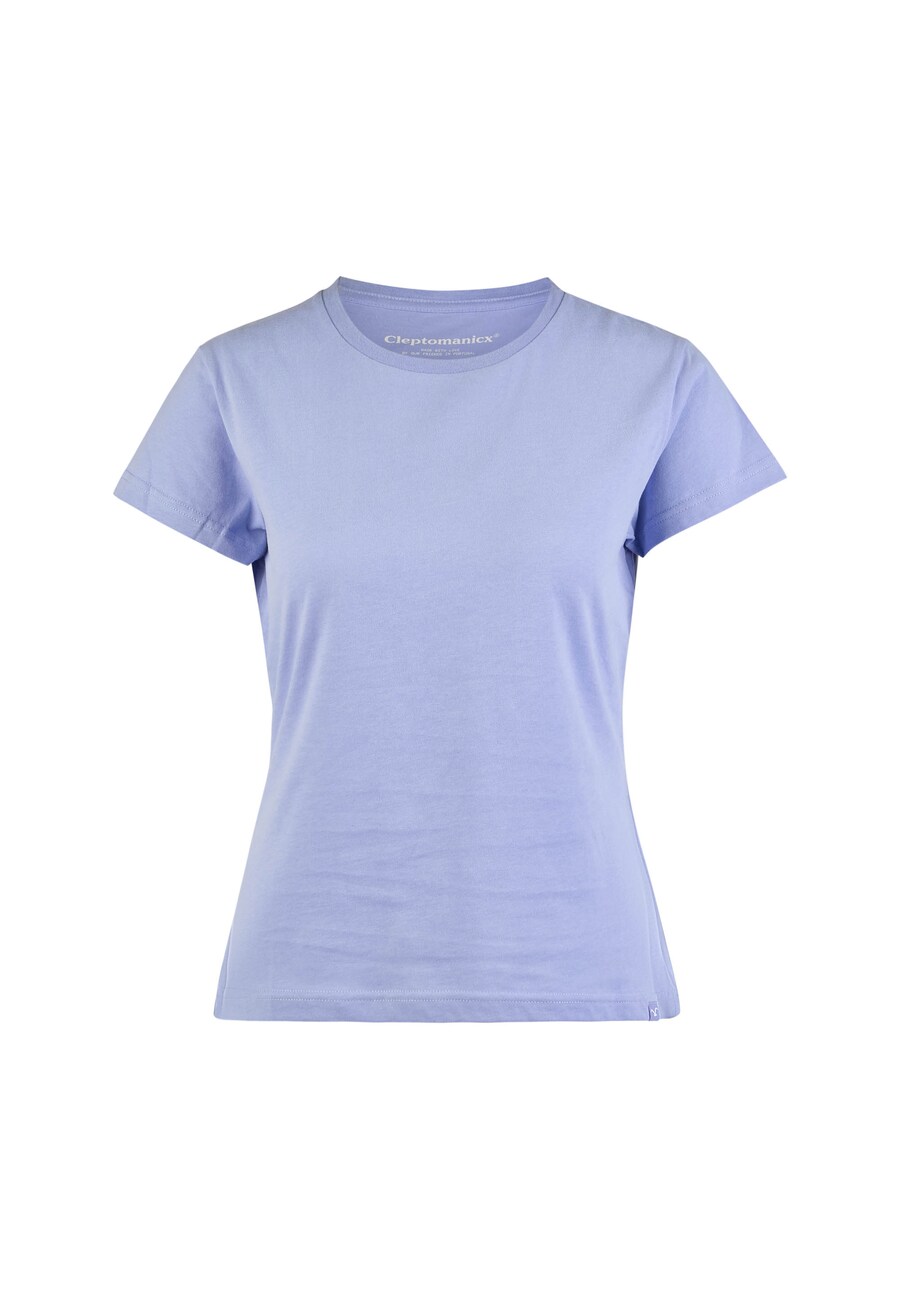 

Рубашка Cleptomanicx Slim Tee Ligull Slim, светло-синий