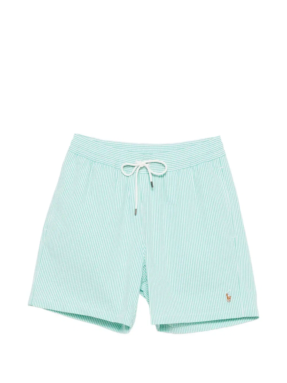 Плавки в полоску с логотипом Polo Ralph Lauren, зеленый