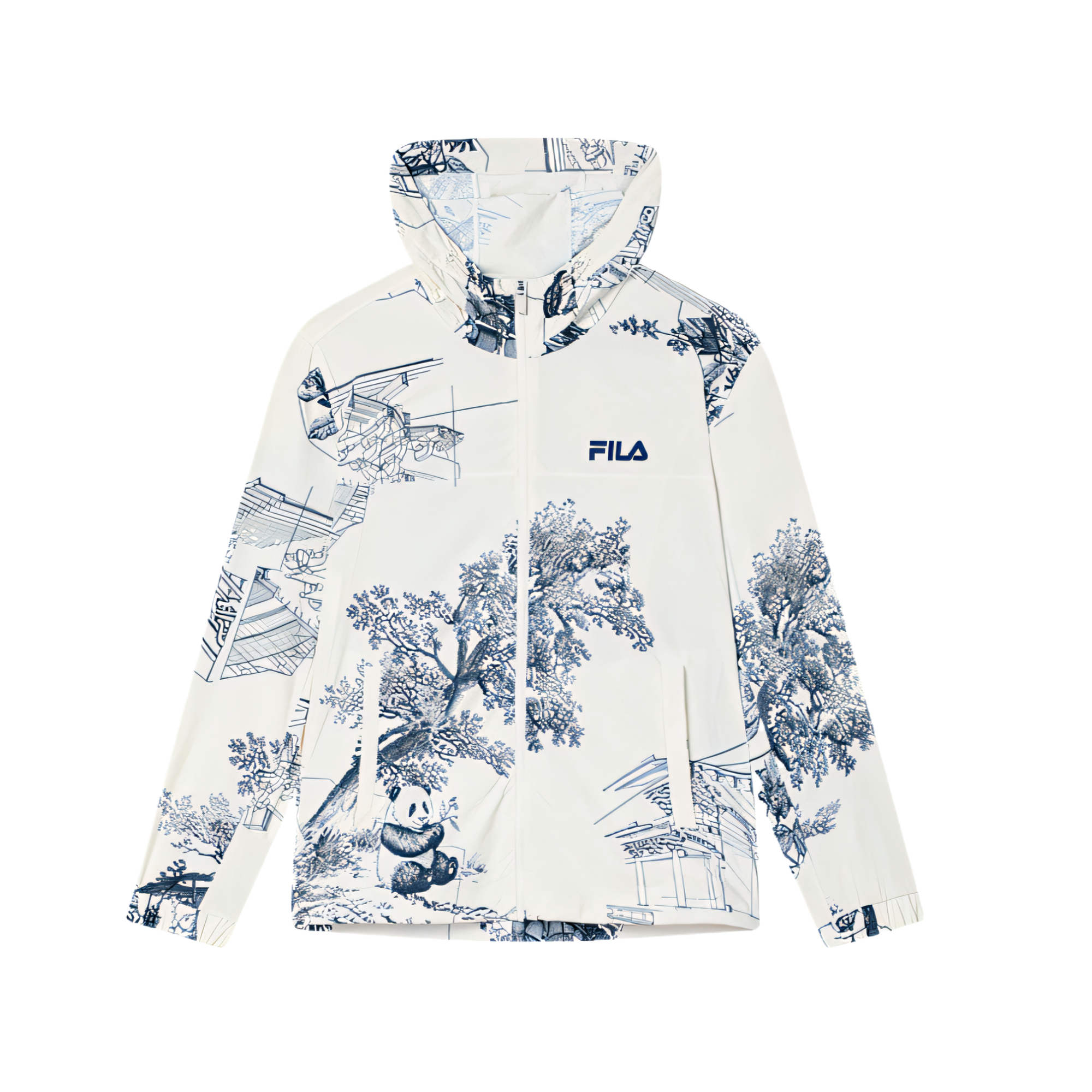 

FILA Наследие Куртка Мужская Синяя, Blue
