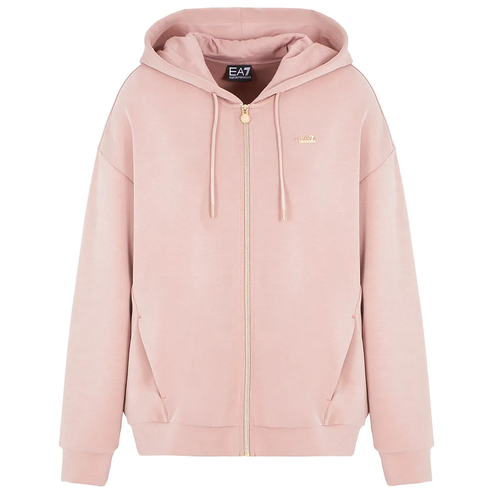 

Толстовка EA7 EMPORIO ARMANI 7W000192_AF12643 full zip, розовый