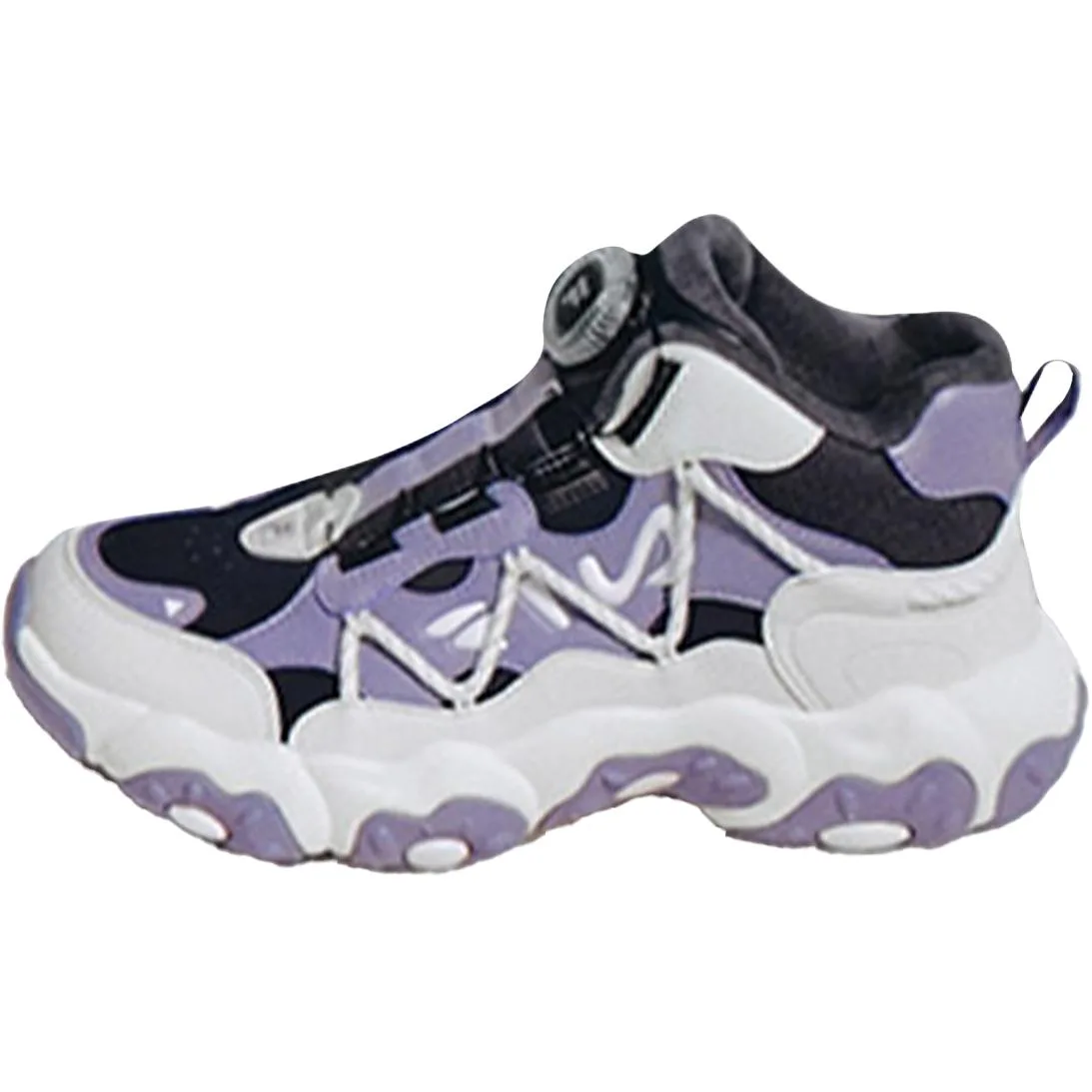 Детские кроссовки Mid Top FILA KIDS, Dark Purple/Smoky Purple-FNL