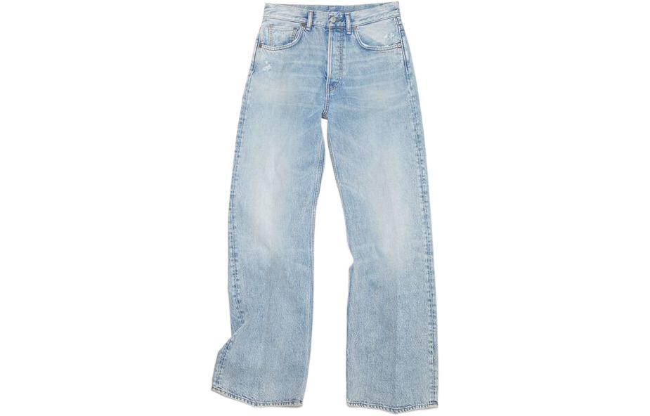 Джинсы Relaxed Fit Acne Studios, Светло-голубые — фото 2