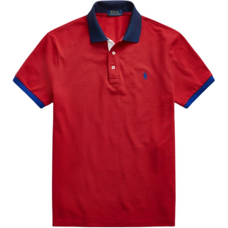 

Polo Ralph Lauren Поло SS24 мужская красная, Красный, Polo Ralph Lauren Поло SS24 мужская красная