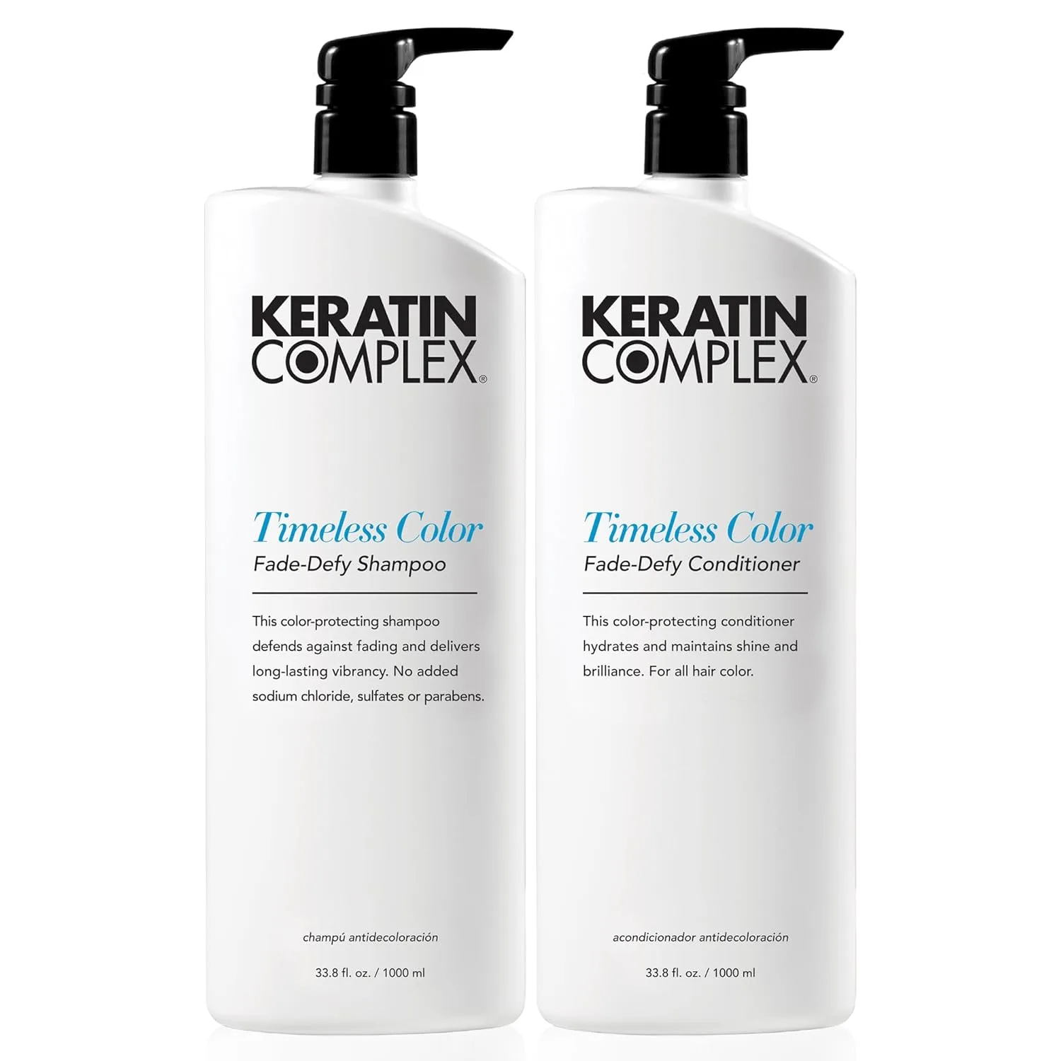 Шампунь Keratin Complex Timeless Color Fade-Defy 1,916.46 г (2 шт.)