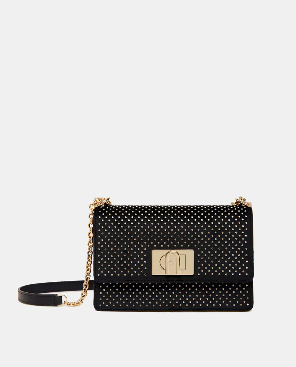 

Сумка через плечо Furla, черный
