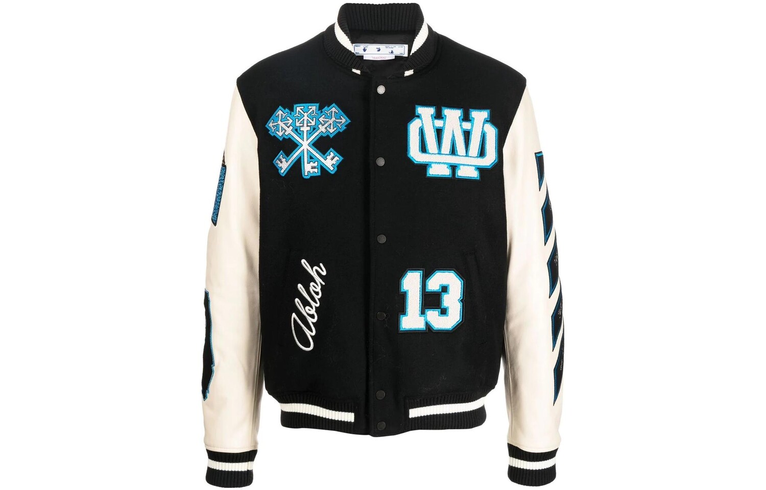 

Куртка мужская Off-White Witch Logo, черный / белый