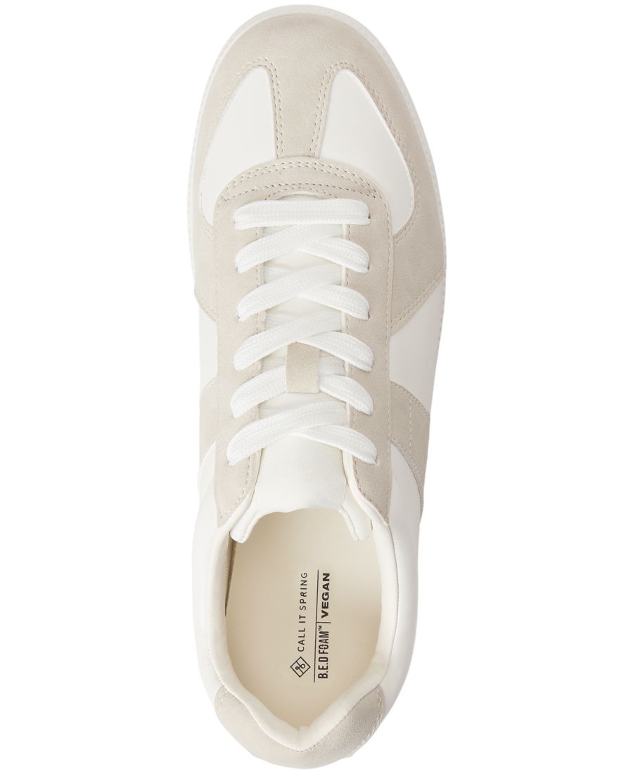 Мужские низкие синтетические кроссовки Tenor Call It Spring, Light gray — фото 4