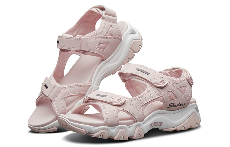 Сандалии пляжные женские D"LITES 2.0 розовые Skechers — фото 4