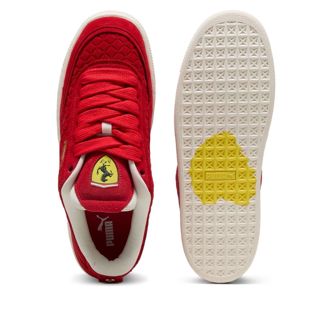 Кроссовки PUMA Scuderia Ferrari Suede XL 'Rosso Corsa' — фото 3