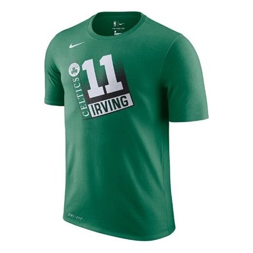 

Футболка Nike Boston Celtics Kyrie Irving Athleisure Casual Sports Quick Dry Short Sleeve Green, зеленый