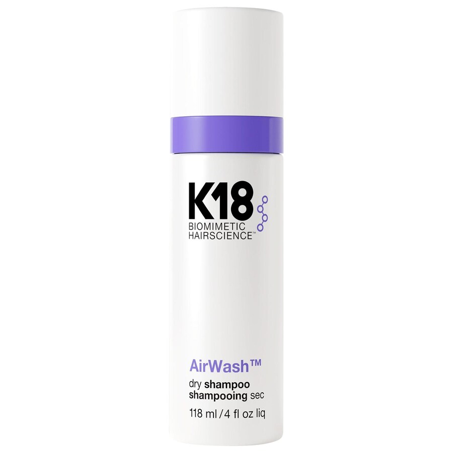 

Сухой шампунь AirWash K18 Biomimetic Hairscience, 4 oz/118 mL