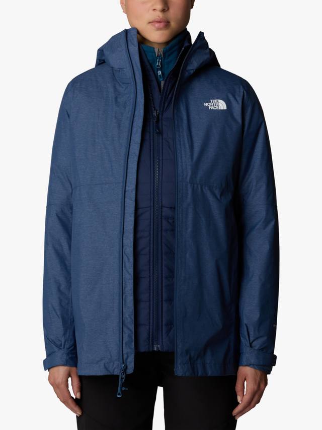 

Трехклиматная куртка hikesteller с капюшоном The North Face, цвет White Heather/Navy