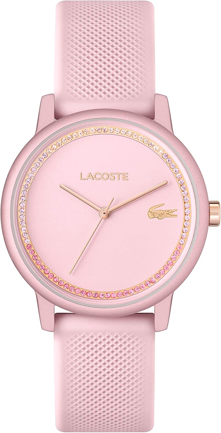 

Lacoste 12.12 Go женские алюминиевые кварцевые часы, Pink
