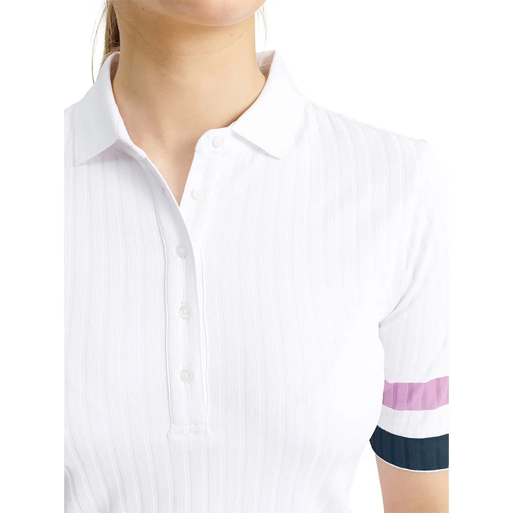 

Поло с коротким рукавом Abacus Golf Pebble Woman, белый