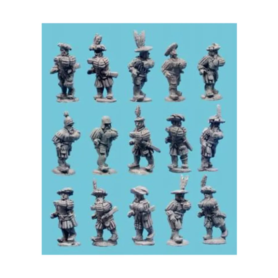 

Тяжелые пикинеры наступают, Italian Wars (15mm)