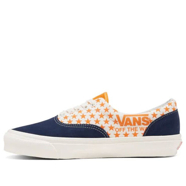 

Кроссовки ua og era lx blue/orange Vans, синий