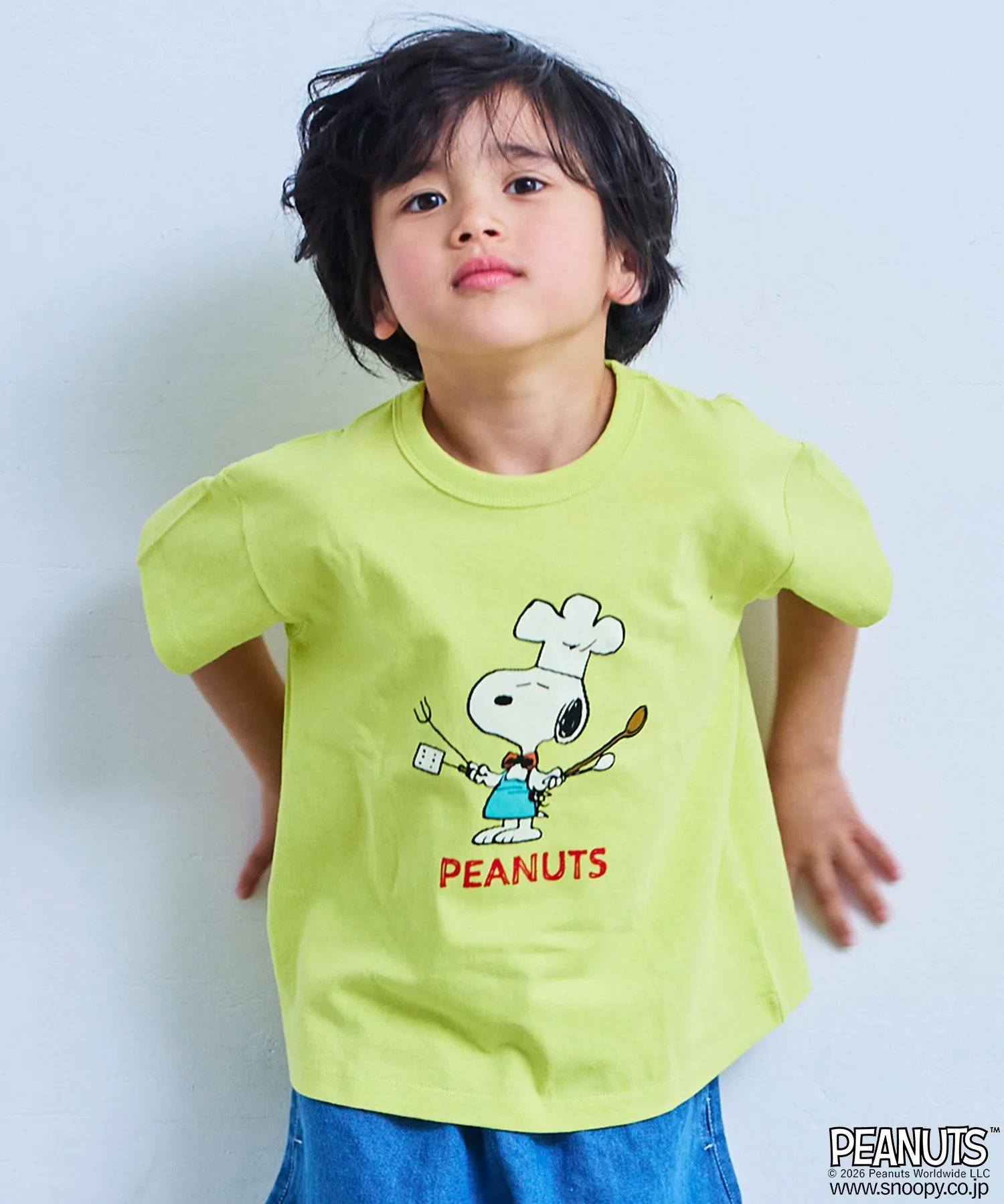 Детская футболка с принтом Snoopy PEANUTS белая — фото 3