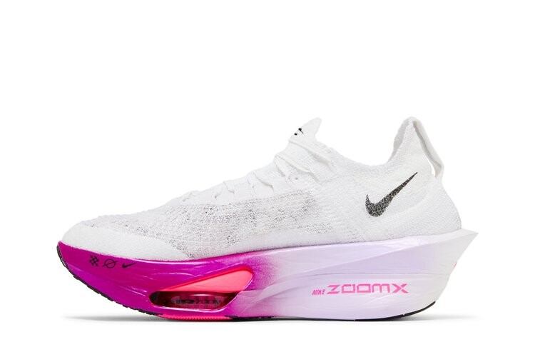 Кроссовки Air Zoom Alphafly NEXT% 3, цвет White Vivid Grape — фото 3