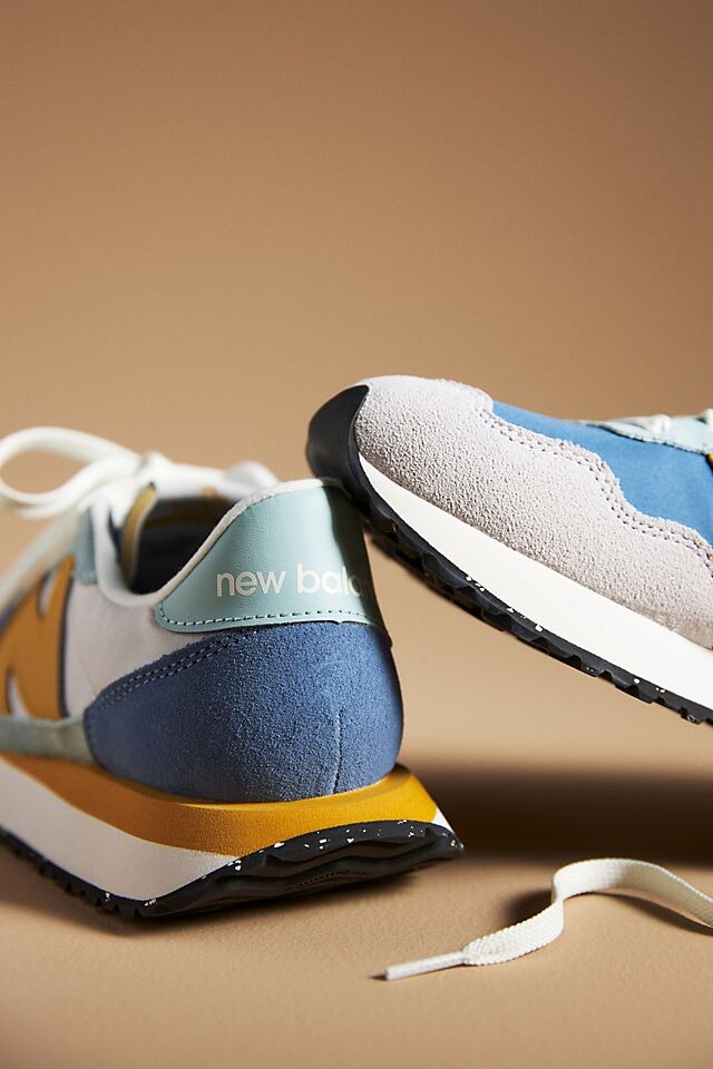 кроссовки New Balance 237, цвет mercury blue — фото 3