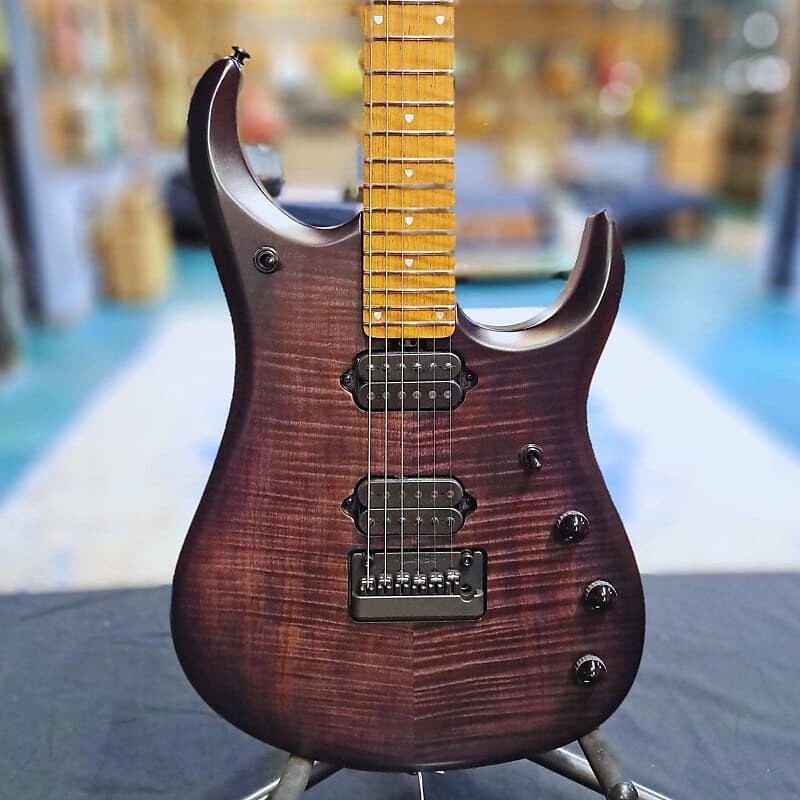 

Электрогитара Ernie Ball Music Man JP15 Flame Trans Black Burst H04825