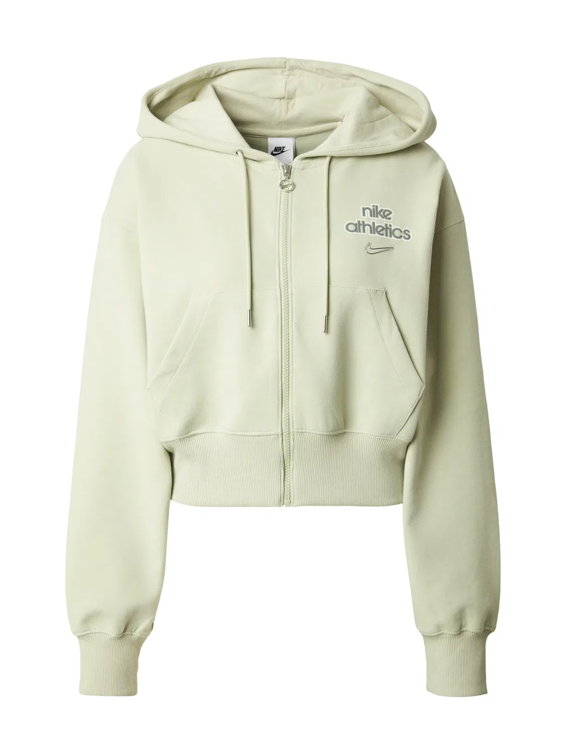 Толстовка на молнии 'PHNX FLC' Nike Sportswear, Light Green