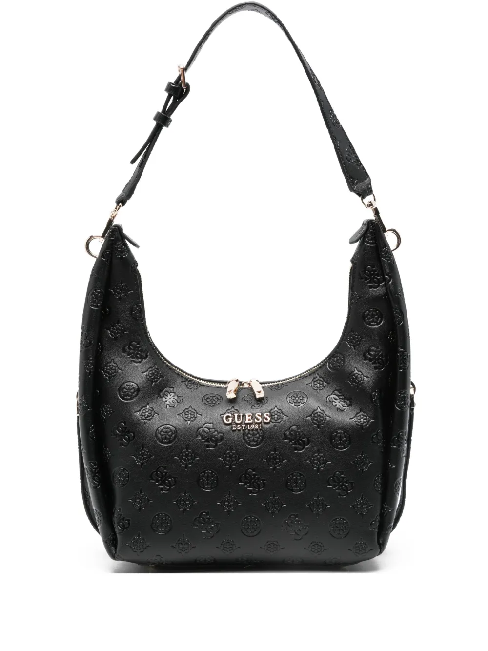 

Сумка на плечо Phoebe с тисненым логотипом 4G GUESS USA, черный