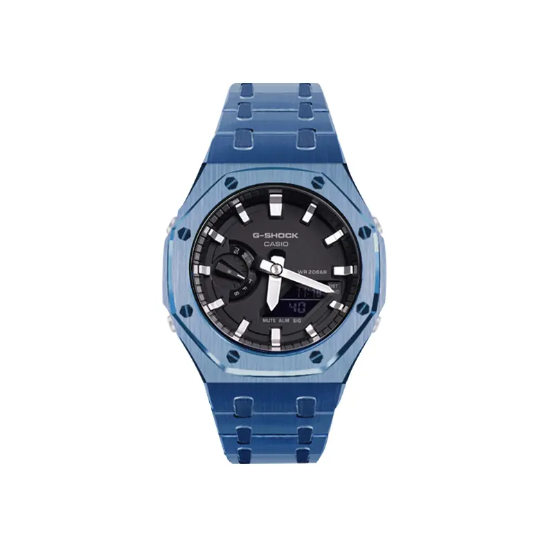 

Унисекс часы CASIO серии с двойным дисплеем (жидкокристаллическим/аналоговым), 48,5 мм, черные