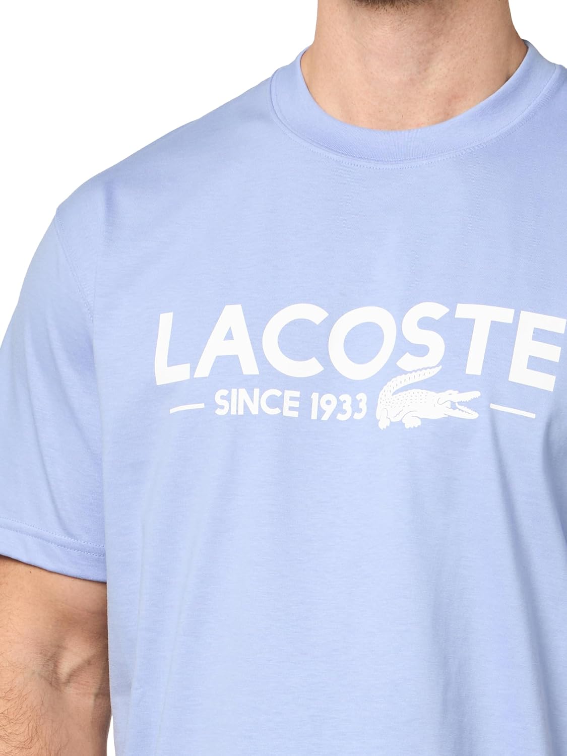 Футболка Lacoste Classic Fit, мужская, Delphinium — фото 3