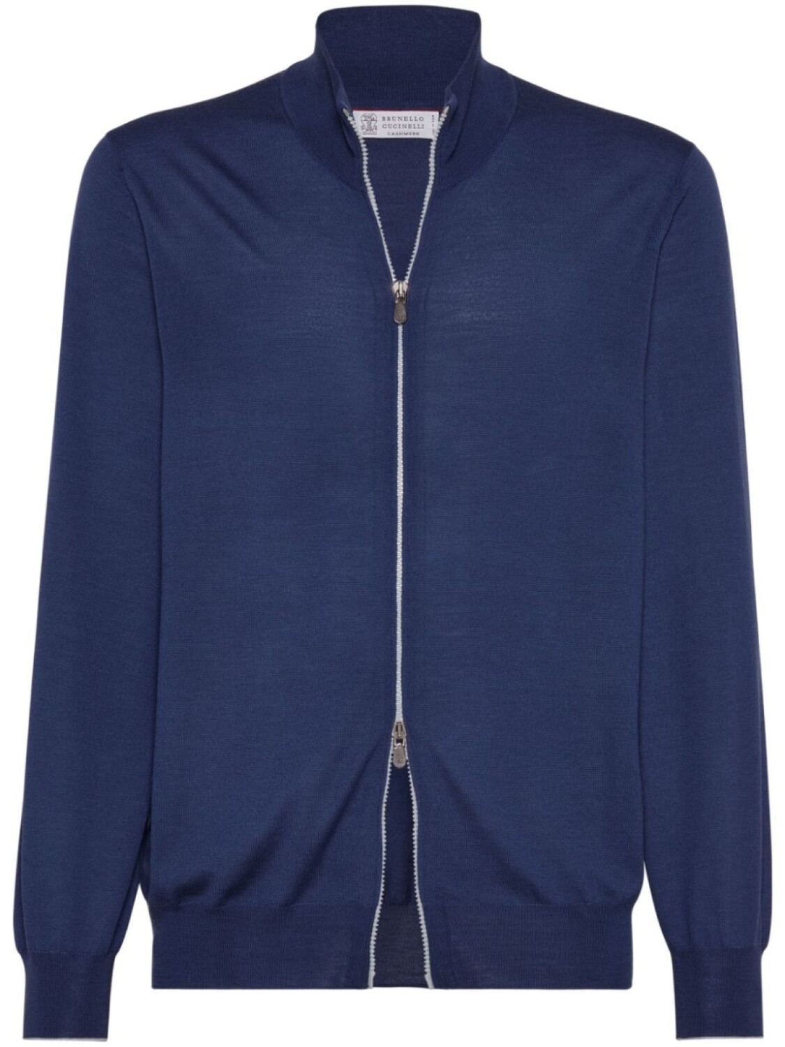 

Brunello Cucinelli кардиган с двухсторонней застежкой-молнией, синий